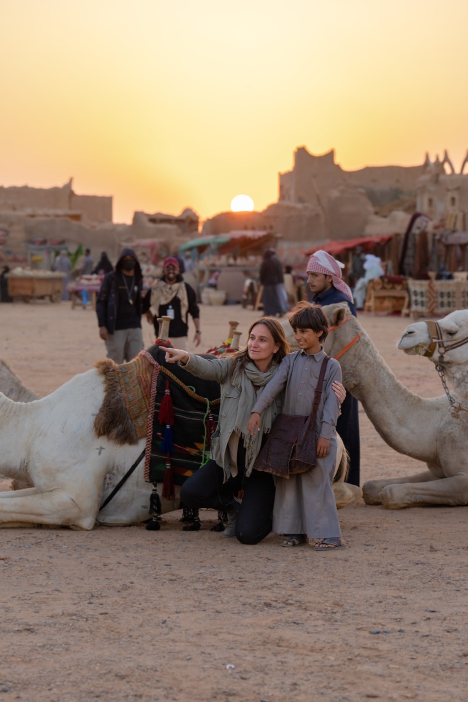 Ashley Avis with Abdulaziz Alqahtani on The Lamb