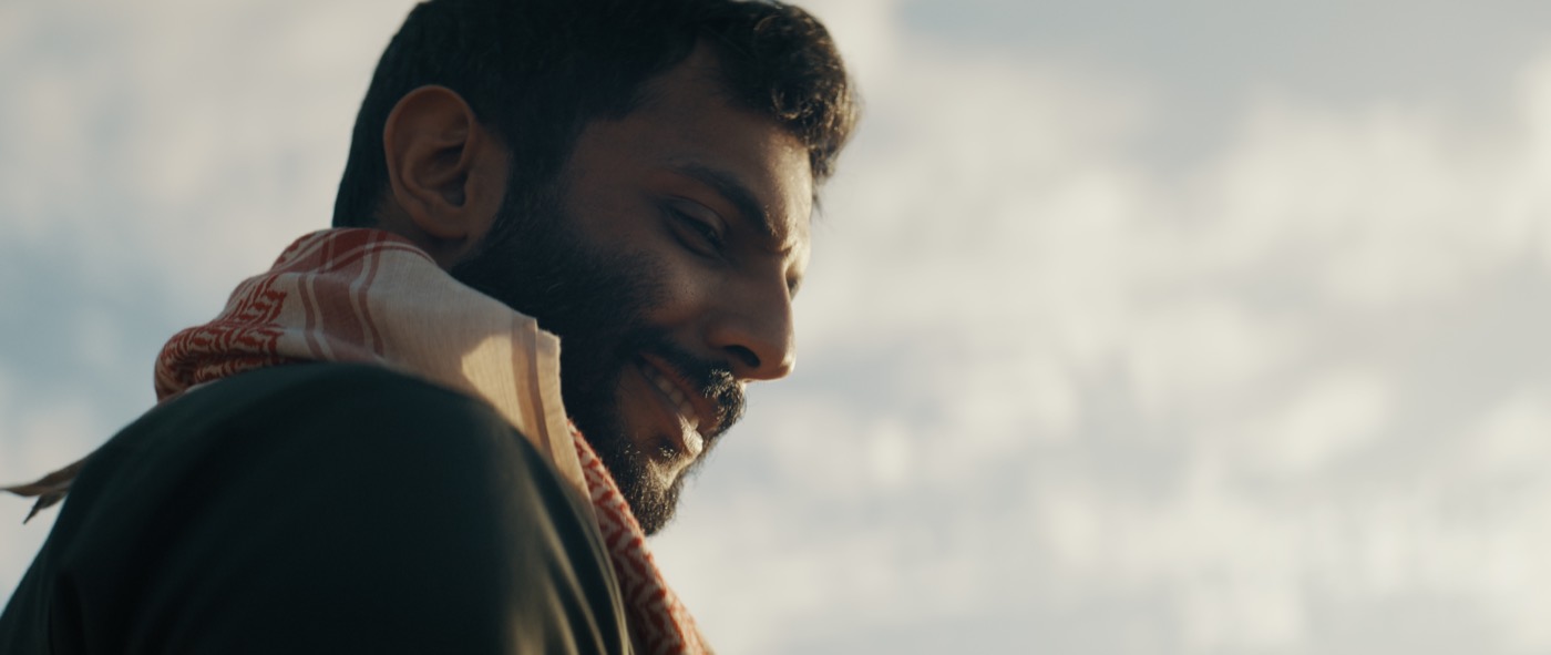 A father in the desert in The Lamb